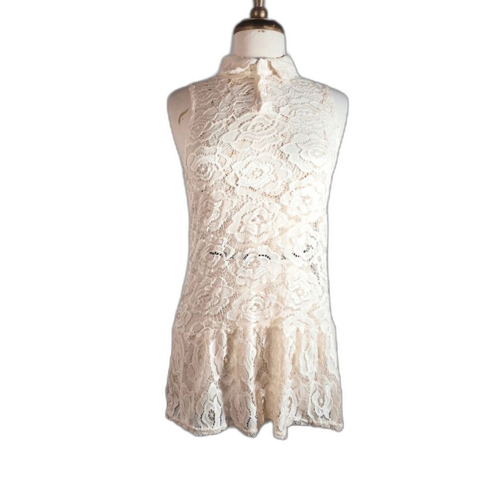 Xiongwangfushi Blouse Size 10 Vintage Y2k Boutique Romantic Academia Top